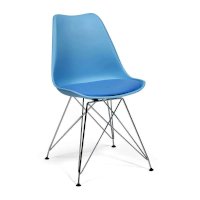 Комплект из 4-х стульев пластиковых Tulip Iron Chair (Tetchair)