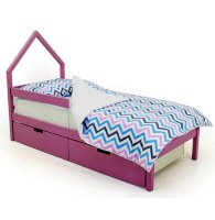 Детская кровать-домик мини Svogen цвет лаванда (Бельмарко)