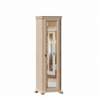 Шкаф одностворчатый корпус с зеркальной дверью Амели 642040 (Любимый дом)