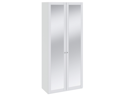 Шкаф для одежды с зеркальными дверями Ривьера СМ-241.22.102 (Трия)