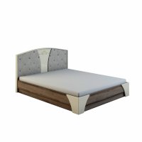 Кровать 1,6м Натали (МСТ)