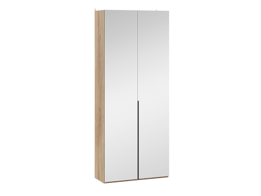 Шкаф для одежды 366 с зеркальными дверями Порто СМ-393.07.224 (ТриЯ)