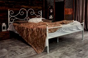 Кованая кровать Верона с 1 спинкой (Francesco Rossi)