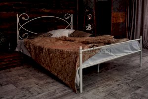 Кованая кровать Виктория с 1 спинкой (Francesco Rossi)